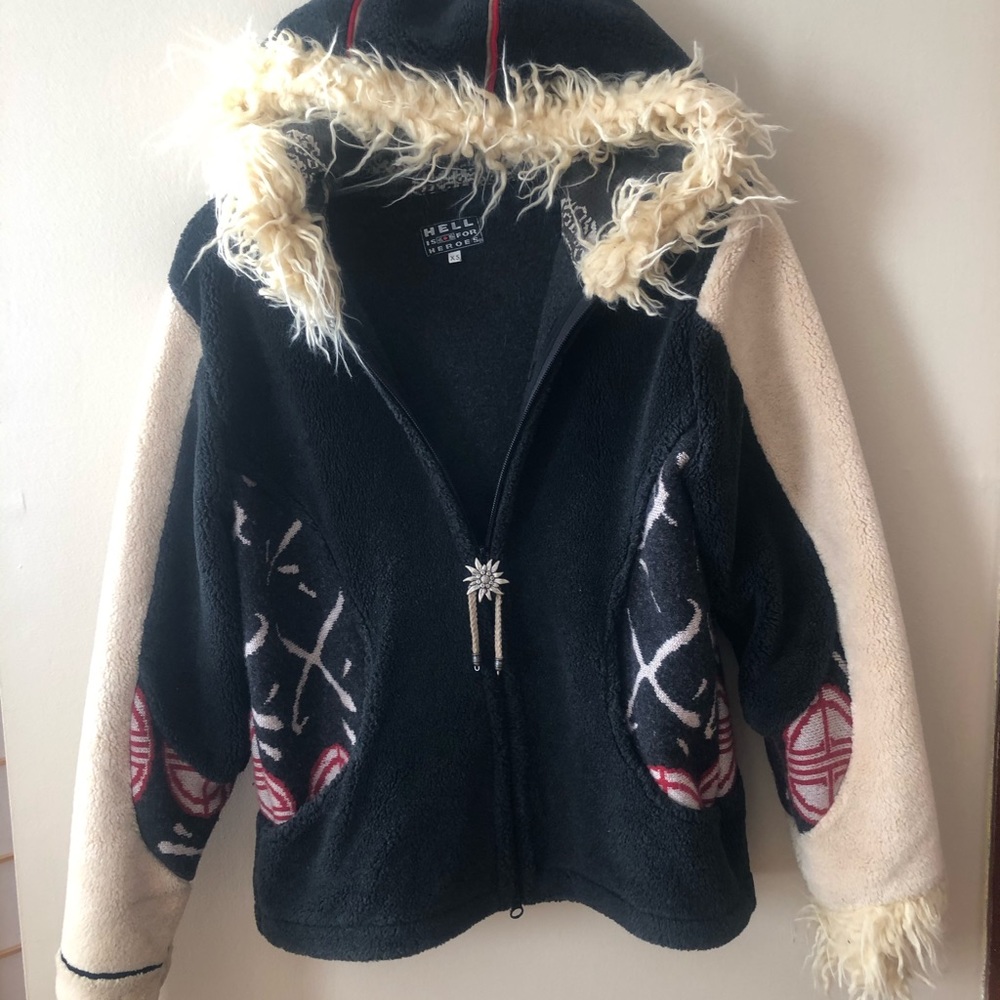 Fashion fleece jacket